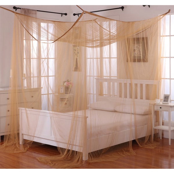 Poster Bed Canopy palace four-poster bed canopy - free shipping today - overstock Poster Bed Canopy palace four-poster bed canopy - free shipping today - overstock