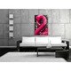 Maxwell Dickson 'Pink Flamingo' Canvas Wall Art - Bed Bath & Beyond ...