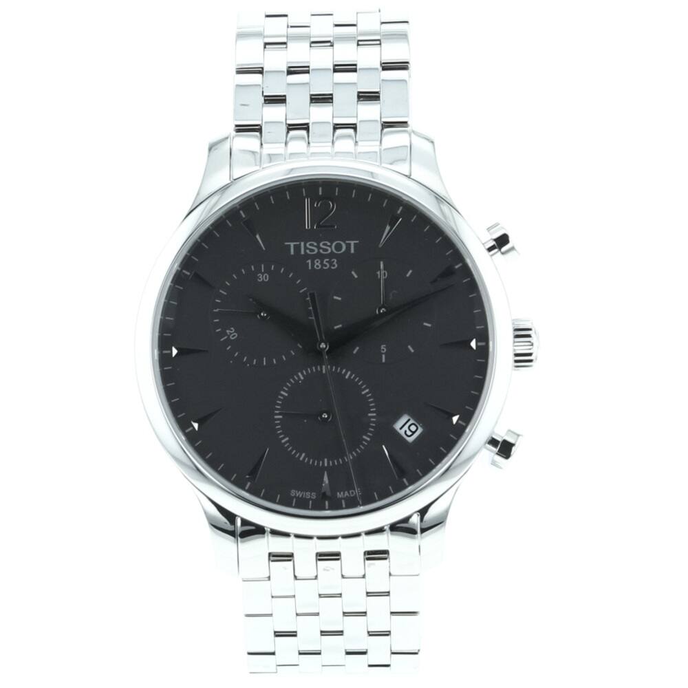 Tissot Men's 'Tradition' Stainless Steel Bracelet Chronograph Watch
