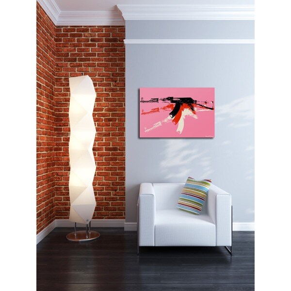 Maxwell Dickson 'AK-47' Canvas Wall Art - Bed Bath & Beyond - 6308131