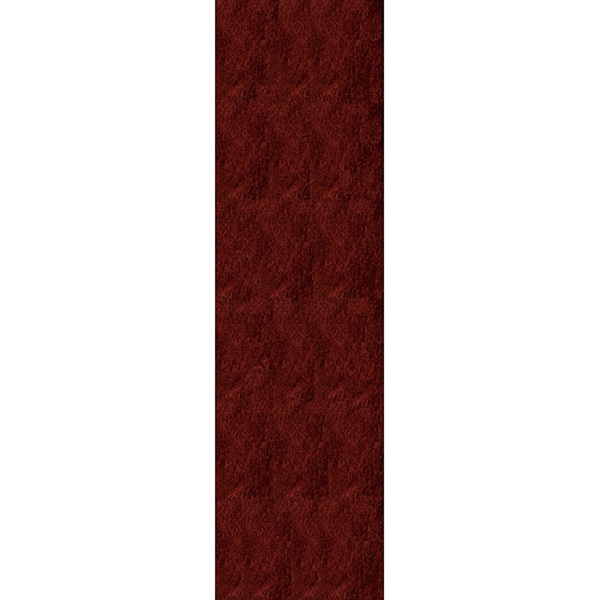 Hand Tufted Posh Shag Brick Red Rug (2'3 x 8') Runner Rugs