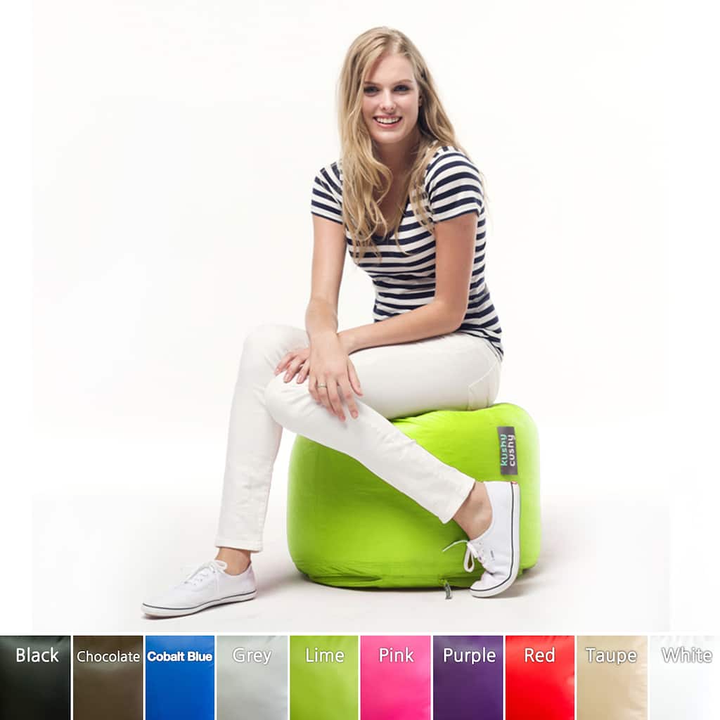 Aurora Home Cool Skin Ottoman Bean Sack