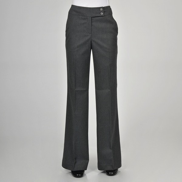 Women's Studio Wide Leg Trouser Dress Pants