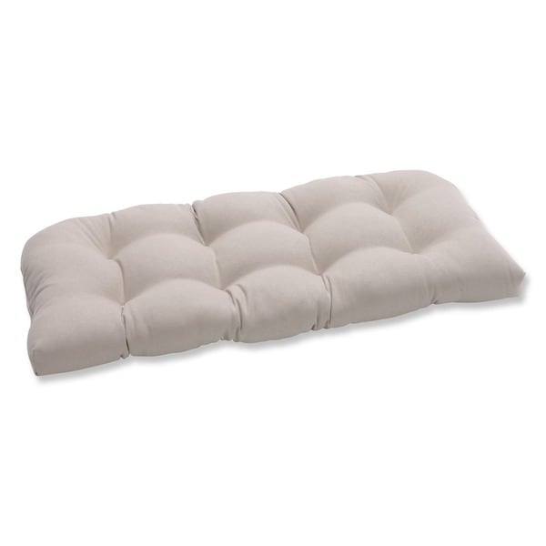 Pillow perfect outdoor 2025 wicker loveseat cushion