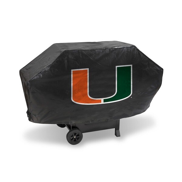 Miami Hurricanes Deluxe Grill Cover