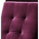 preview thumbnail 3 of 3, INSPIRE Q Albury Purple Velvet Lounging Chair with Ottoman