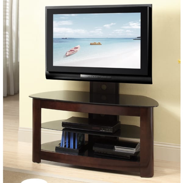 Espresso 42inch TV Stand with Removable Mount Free Shipping Today