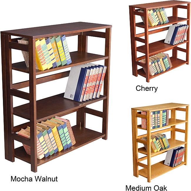 Flip Flop 34-inch High Folding Bookcase - Free Shipping ...