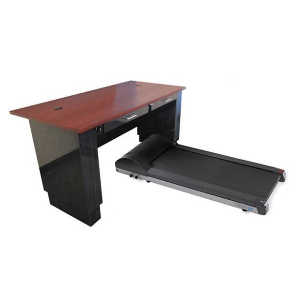Shop Signature Mahogany S300 Executive Treadmill Desk Overstock