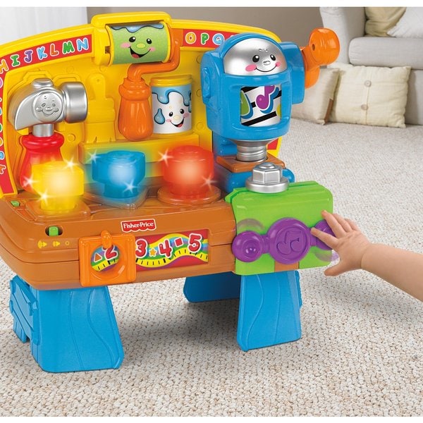 fisher price laugh and learn workbench