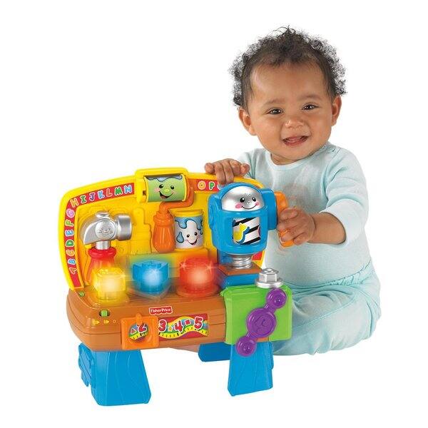Shop Fisher Price Laugh Learn Workbench Free Shipping On