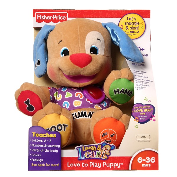 fisher price puppy laugh and learn