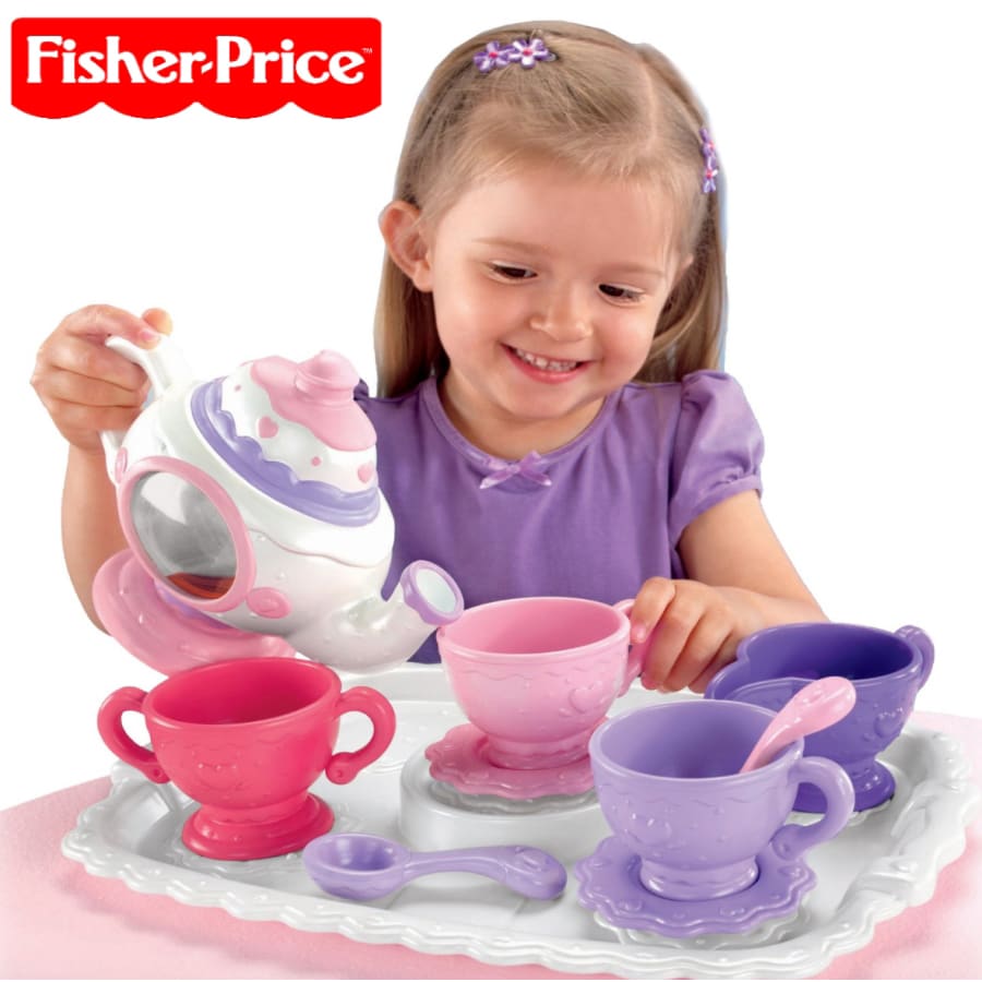 fisher price tea cup set