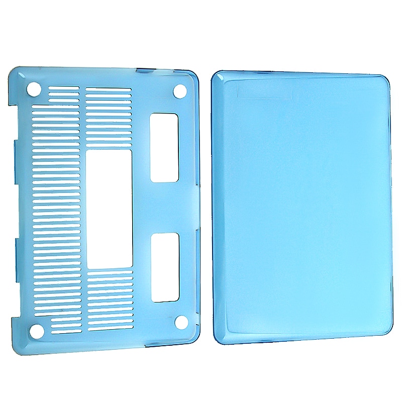 Clear Blue Snap on Case For Apple Macbook Pro 13 inch