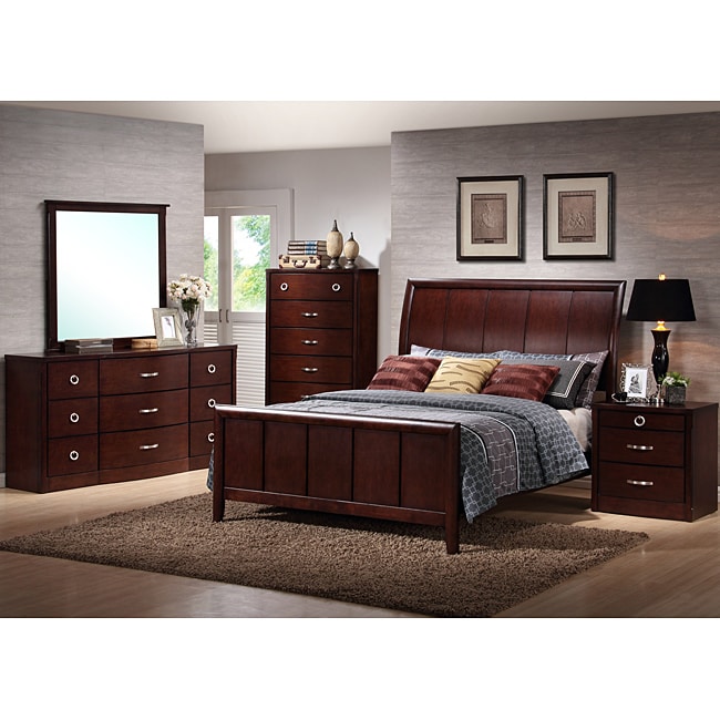 Argonne Queen  size 5 piece Modern Bedroom  Set  Free 