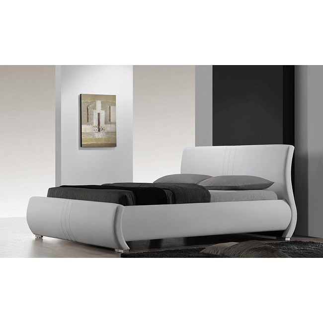 Dg Casa Dg Casa Montecito White Queen size Bed White Size Queen