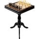 Chess and Backgammon 27-inch High Table - Thumbnail 0