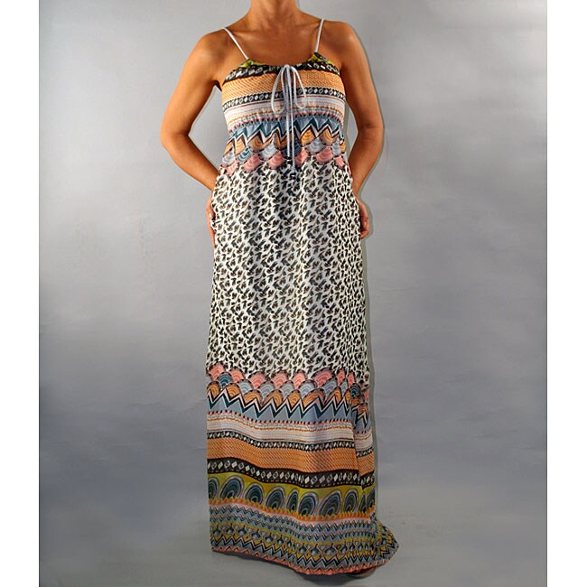 Shop Institute Liberal Women's Chiffon Maxi Dress - Free Shipping Today ...