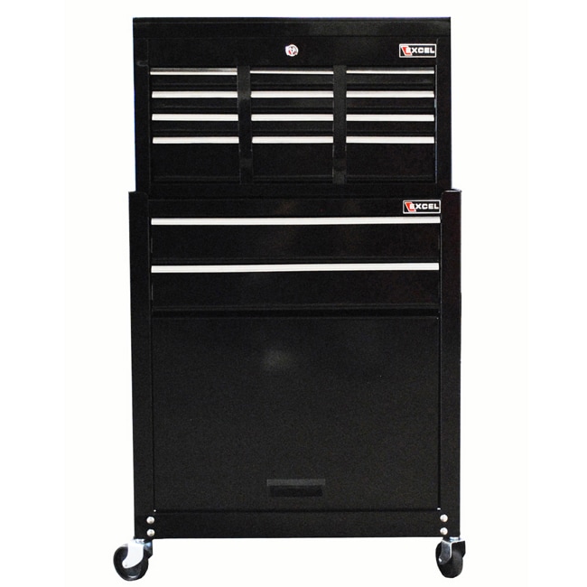 Shop Excel 24 Inch 8 Drawer Tool Chest And Roller Cabinet