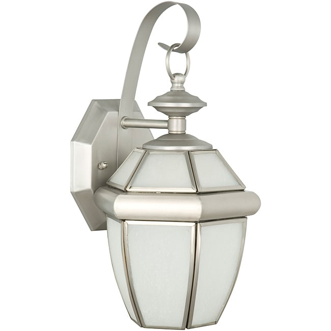 One Light Curved Lantern