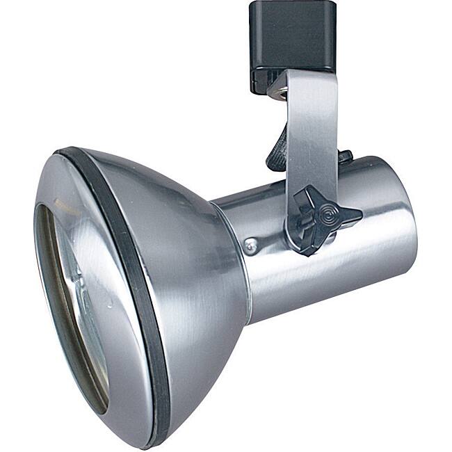 Bright Single Head Satin Nickel Track Light