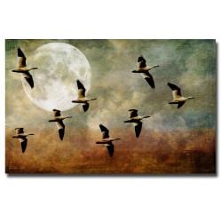 Lois Bryan 'So Many Sad Goodbyes' Canvas Art Trademark Fine Art Canvas