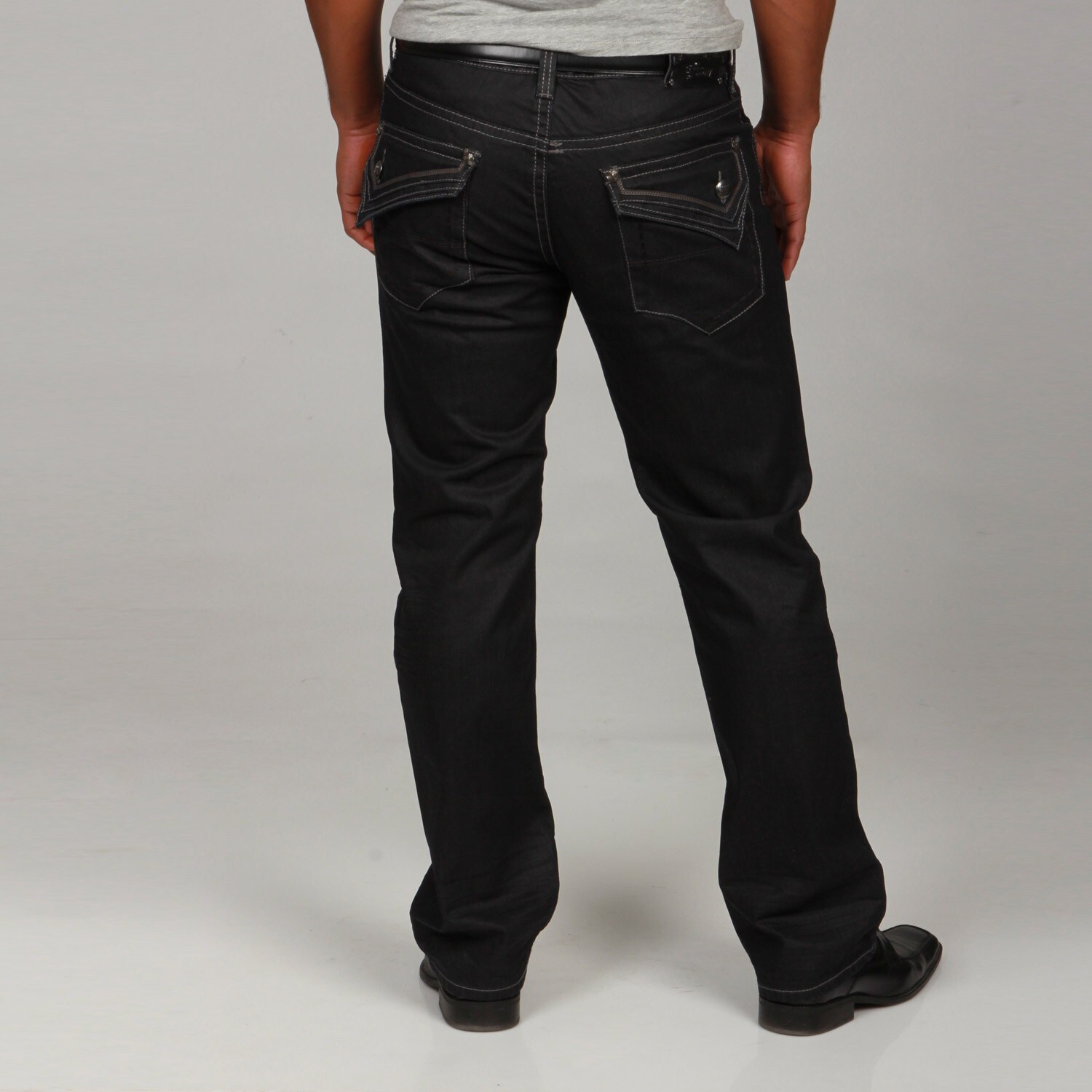 antique rivet mens denim jeans