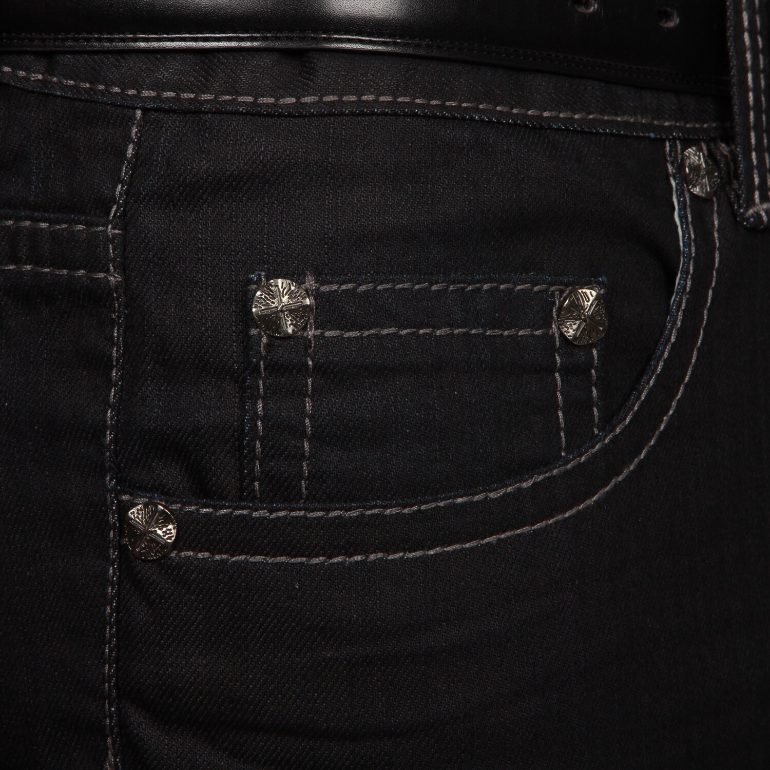 antique rivet mens denim jeans