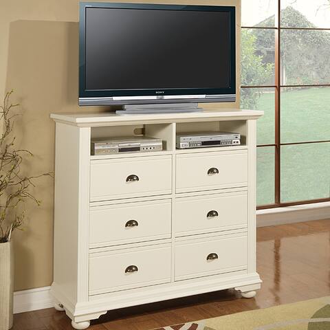 Picket House Furnishings Addison White TV Stand