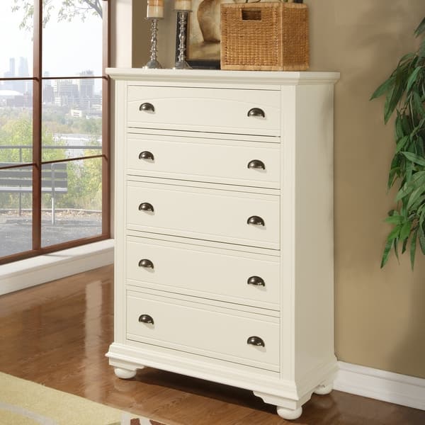 Shop Picket House Furnishings Addison White Chest On Sale Free