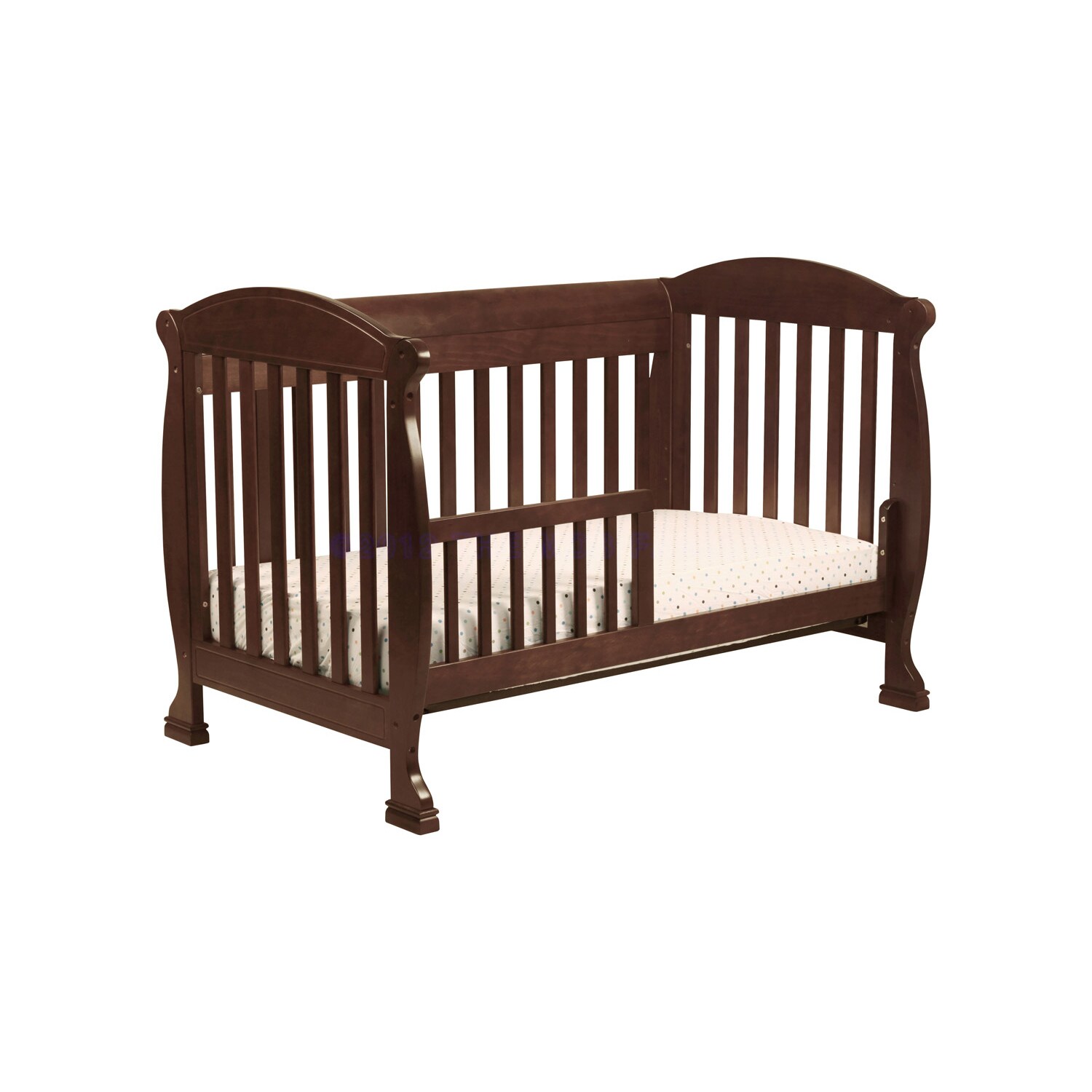 Shop Davinci Jacob Lind 4 In 1 Convertible Crib In Espresso