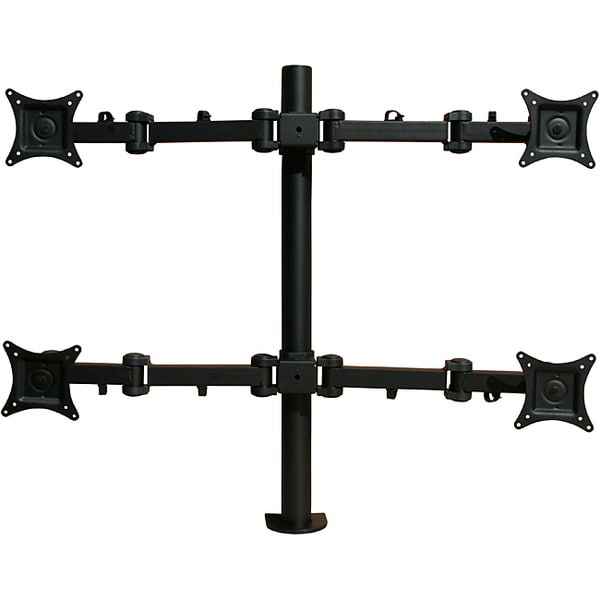 Mount It Articulating Quad arm 27 inch Monitor Desk Mount Mount it Mounting Brackets