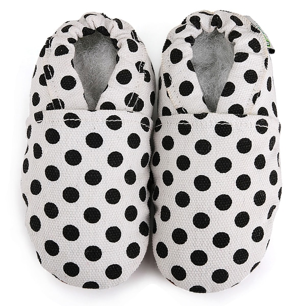 Shop Black Dot Infant Girl Canvas Shoes Free Shipping On Orders Over 45 6316848