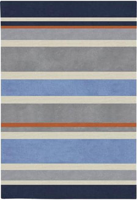 Hand Tufted Grasse Stripe Rug (8 X 10)