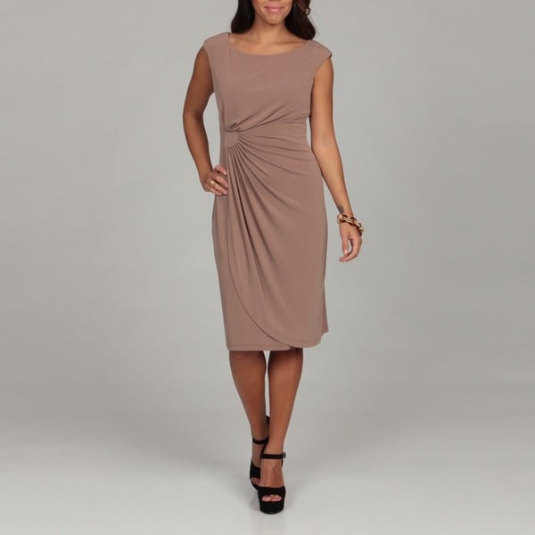 Connected Apparel Women's ITY Dress Casual Dresses