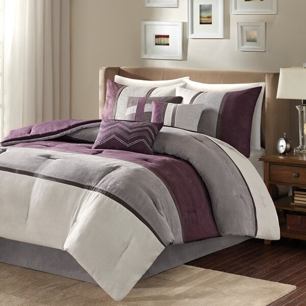 Purple Comforter Sets Find Great Bedding Deals Shopping At Overstock