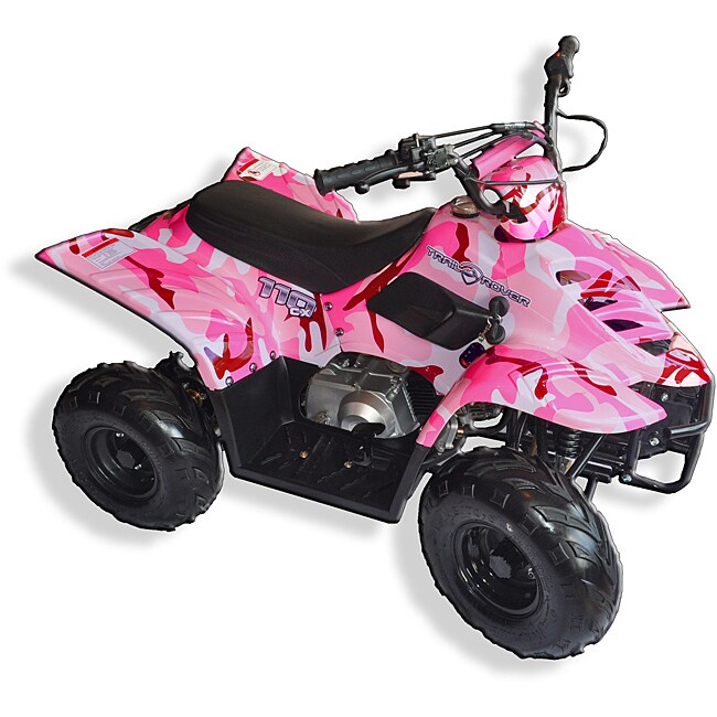 Trailrover Pink 110cc Automatic Transmission ATV - 13947814 - Overstock ...