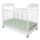 preview thumbnail 1 of 0, Foundations Biltmore Compact Fixed Side Clearview Crib in White