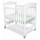 preview thumbnail 2 of 0, Foundations Biltmore Compact Fixed Side Clearview Crib in White