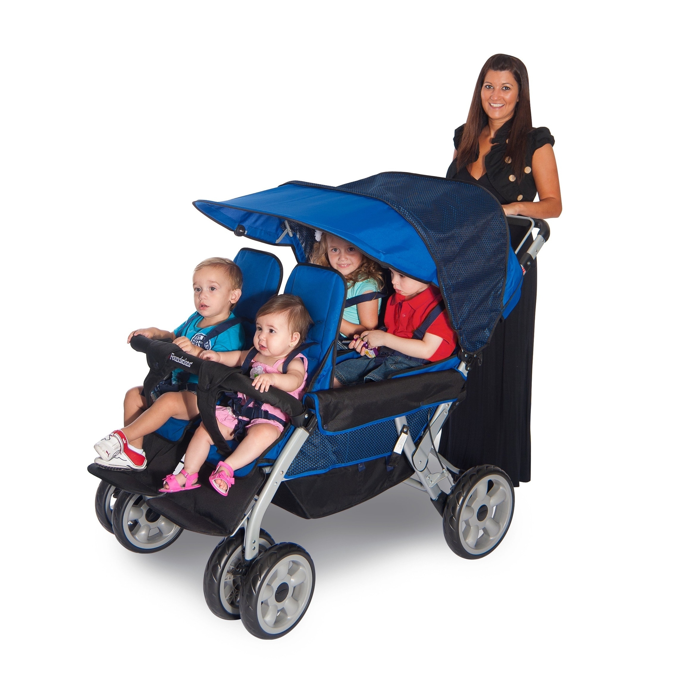 foundations 4 seat stroller