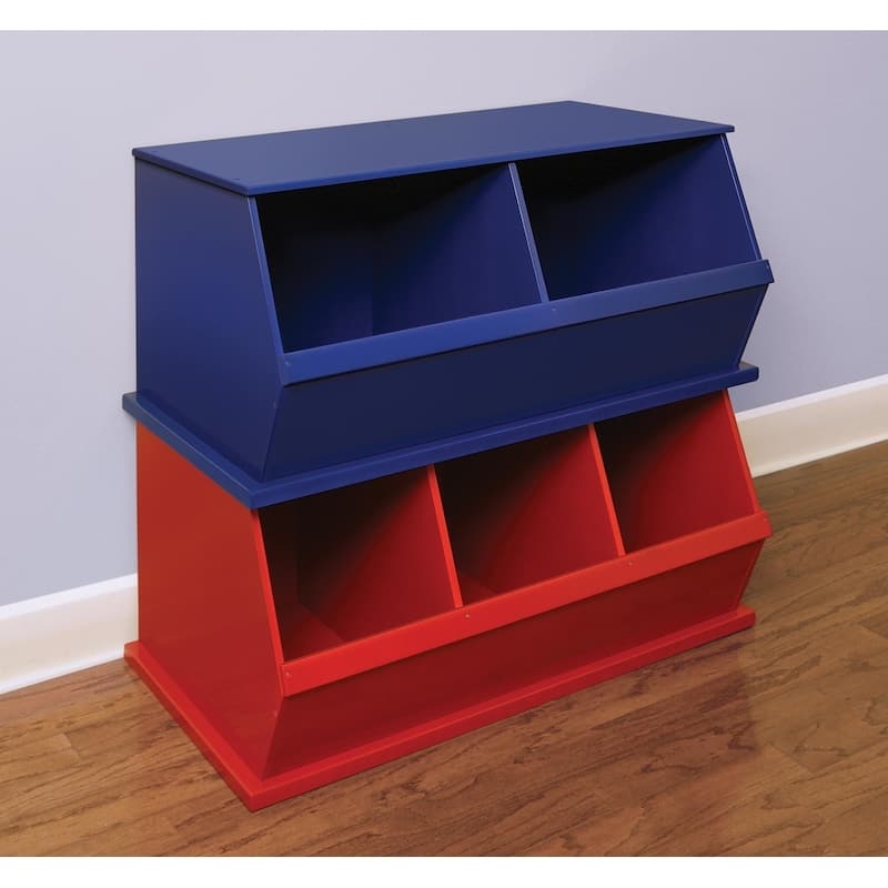 Taylor & Olive Malva Three Bin Stackable Storage Cubby