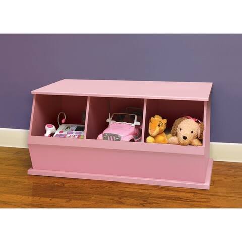 Taylor & Olive Malva Three Bin Stackable Storage Cubby