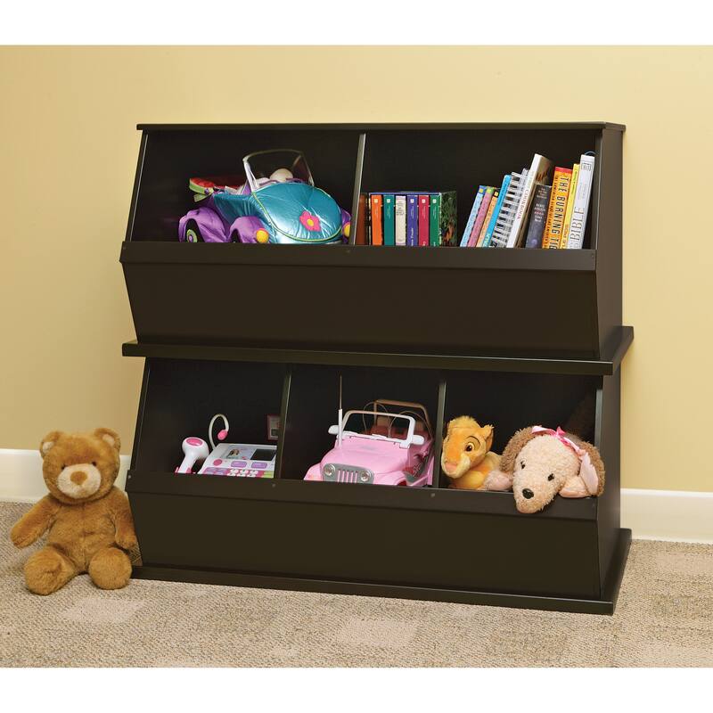 Taylor & Olive Malva Three Bin Stackable Storage Cubby