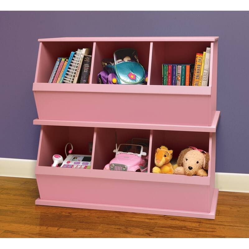 Taylor & Olive Malva Three Bin Stackable Storage Cubby