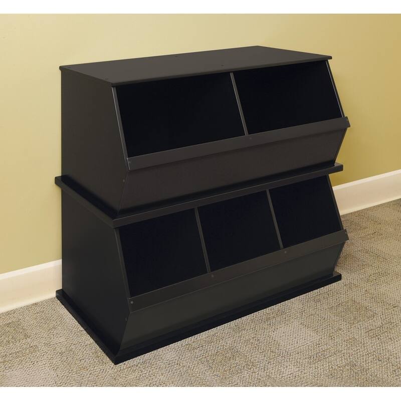 Taylor & Olive Malva Three Bin Stackable Storage Cubby