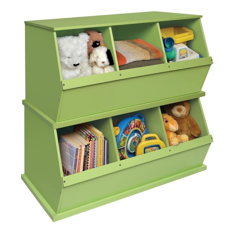Taylor & Olive Malva Three Bin Stackable Storage Cubby