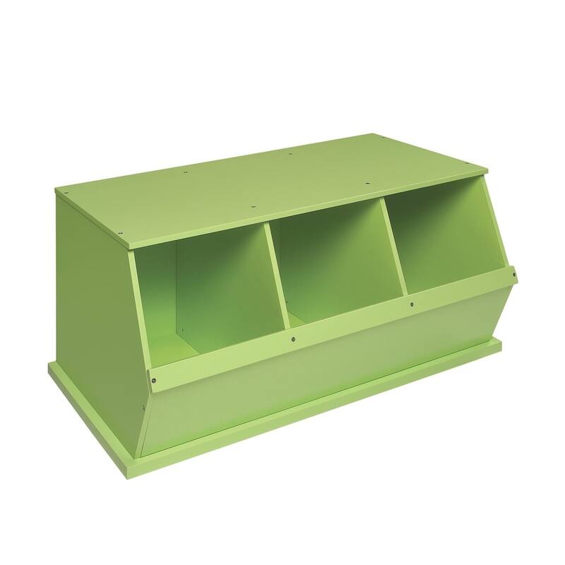 Taylor & Olive Malva Three Bin Stackable Storage Cubby