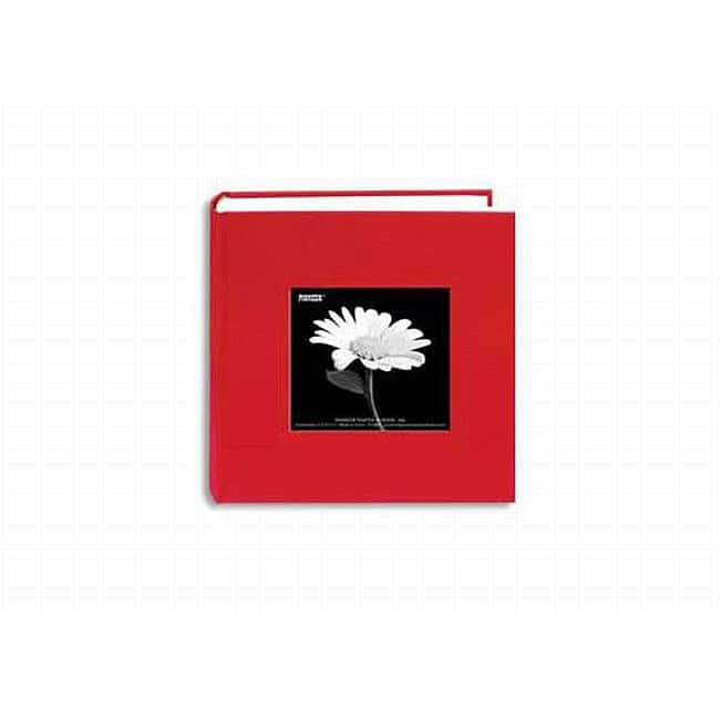 Pioneer Photo Albums Apple Red Fabric Frame Photo Album ('4 x 6')