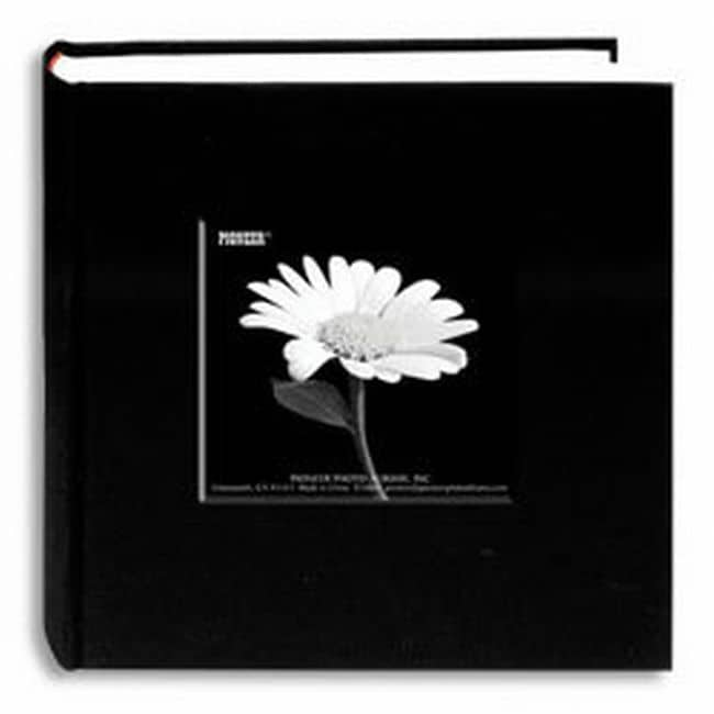 Pioneer Photo Albums Deep Black Fabric Frame Photo Album (4 X 6)