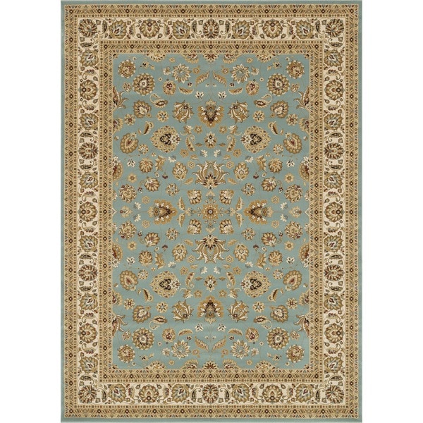 Shop Primeval Blue Oriental Rug (11'2 x 14'6) Free Shipping Today